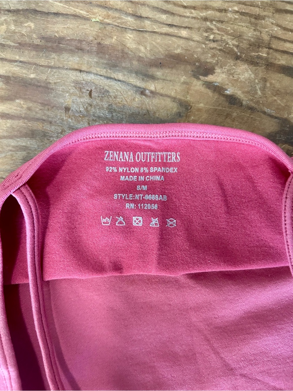 Zenana Outfitters Boutique Brand Strappy Crisscross Bralette - Pink - Picture 5 of 5